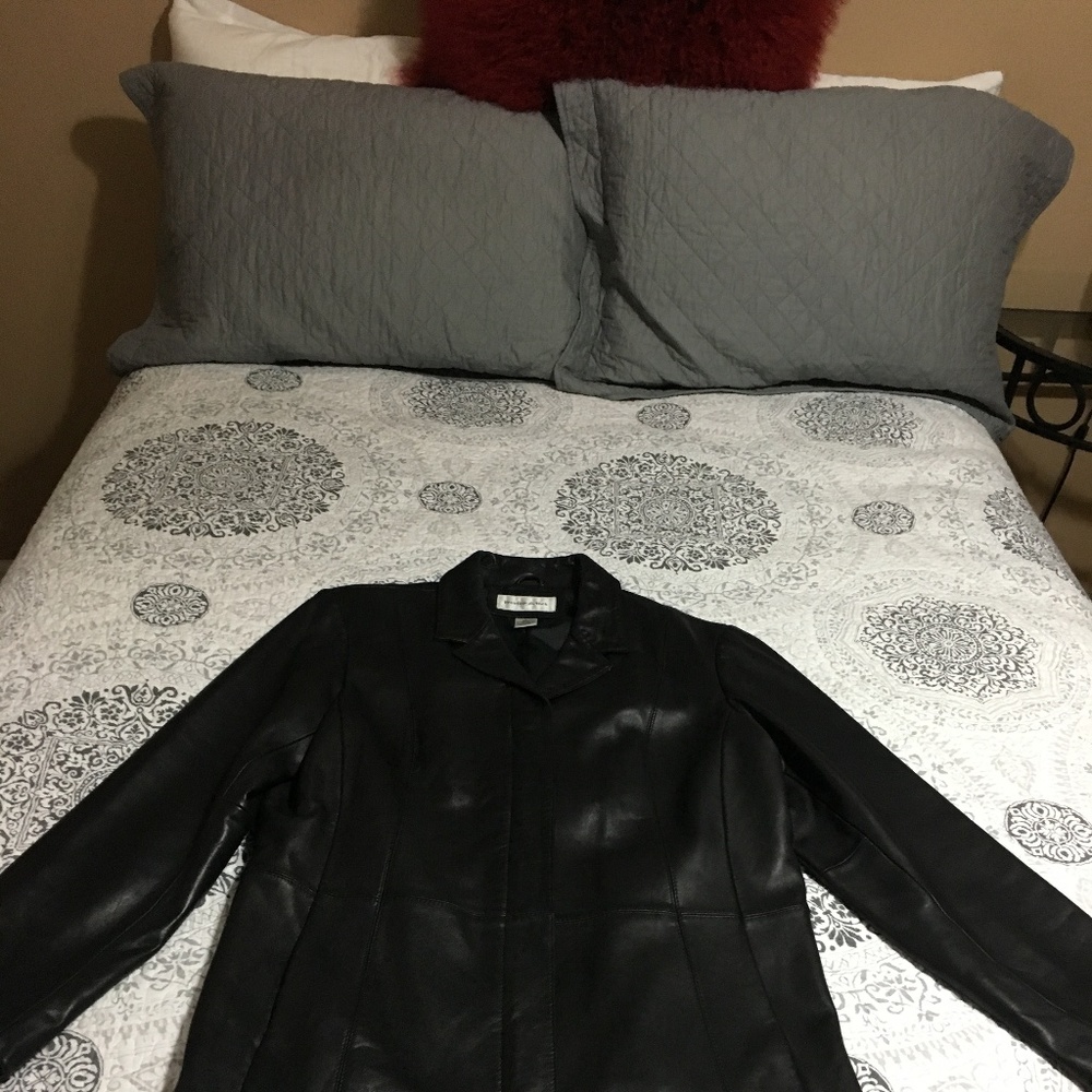 Preston & York lamb skin jacket